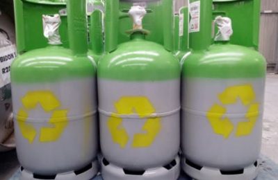 Gas reciclado medioambiente recugas